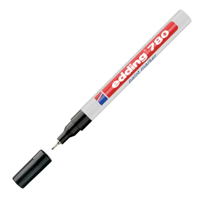 Hauptbild des Produkts Lakový popisovač "780", černá, 0,8mm, EDDING