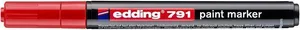 Lackmarker 791, rot, 1-2 mm, EDDING
