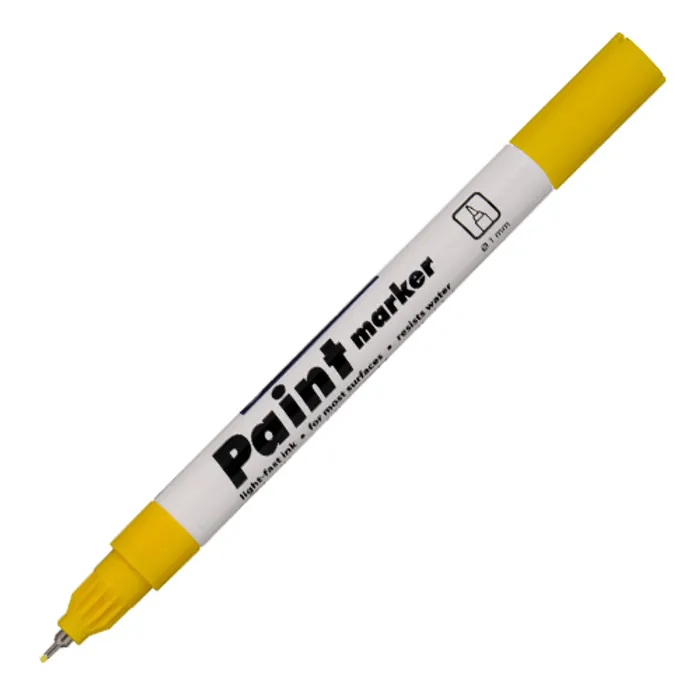 Hauptbild des Produkts Lakový popisovač 9211 - 7 mm žlutý