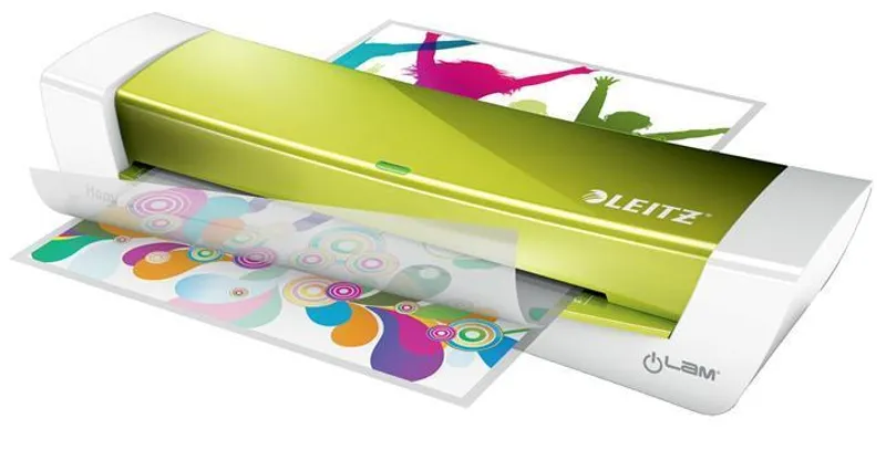 Hauptbild des Produkts Laminovací stroj "iLam Home", zelená, A4, 80-125 mikronů, LEITZ