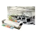 Laminiergerät "iLam Office", silber, 80-125 Mikron, 2 Stück Folien für Heißlaminierung