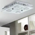Weiteres Produktbild Lampe, LED, 4X2,5W, „Cabo“, Chrom-Glas