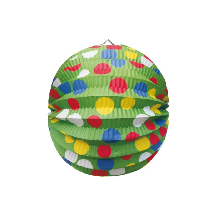 Hauptbild des Produkts Lampión kulatý PARTY zelený průměr 24 cm [1 ks]