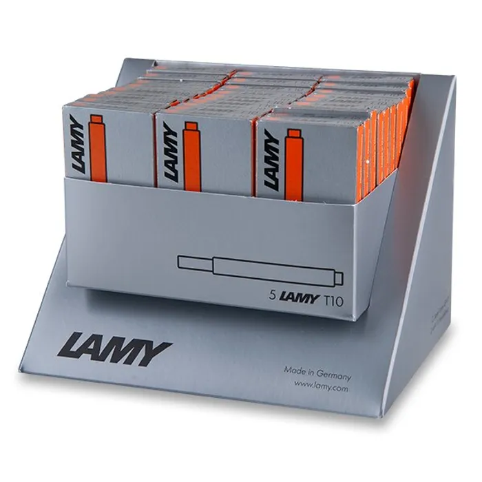 Hauptbild des Produkts Lamy inkoustové bombičky bronze T10 stojánek, 30 ks