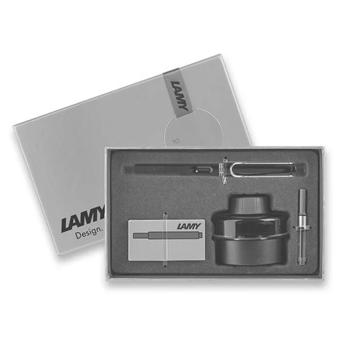 Hauptbild des Produkts Lamy Safari Shiny Black plnicí pero, dárková sada s konvertorem a inkoustem