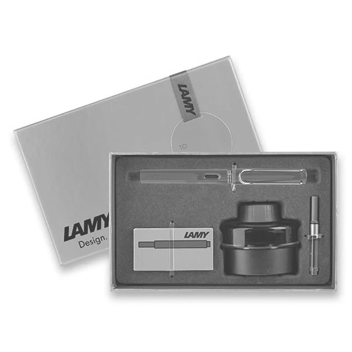 Hauptbild des Produkts Lamy Safari Shiny Red plnicí pero, dárková sada s konvertorem a inkoustem