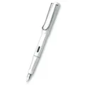 Lamy Safari Shiny White Spitze EF