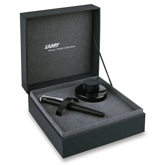 Hauptbild des Produkts Lamy Studio Matt Black plnicí pero, dárková kazeta s inkoustem