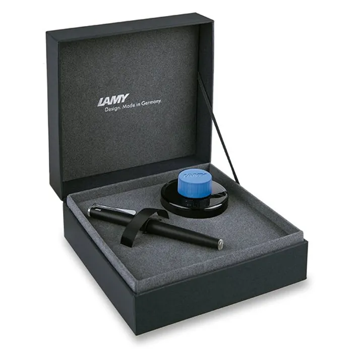 Hauptbild des Produkts Lamy Studio Pianoblack plnicí pero, dárková sada s inkoustem