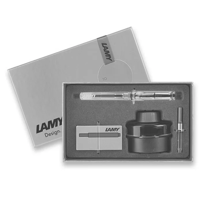 Hauptbild des Produkts Lamy Vista Transparent plnicí pero, dárková kazeta s konvektorem, inkoustem a bombičkami
