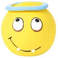 Latex-Smileyball, gelb klein gestopft 6 cm