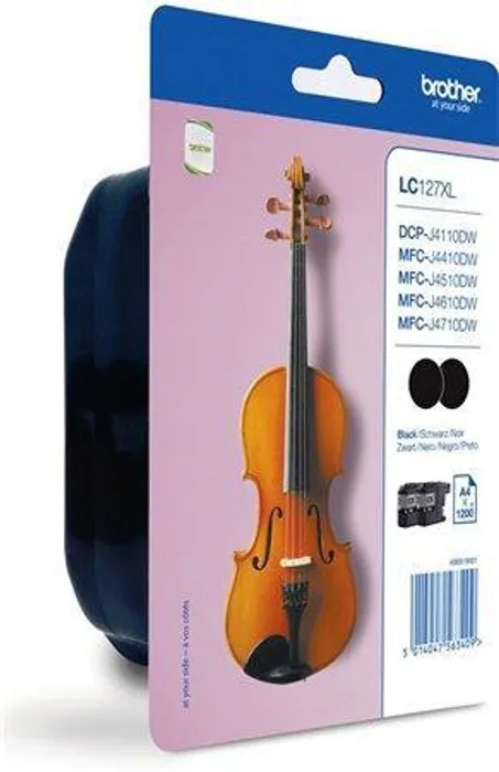 Hauptbild des Produkts LC127B Inkjekt cart. pro DCP-J4110DW tiskárnu, BROTHER černá, 2*1 200 stránek