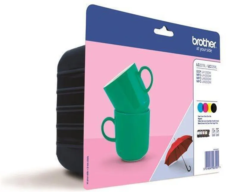 Hauptbild des Produkts LC227XLB+LC225XLCMY Inkjet cart. pro multipack MFC-J4420DW, BROTHER b+c+m+y, 4*1 200 stran