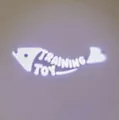 LED-Blinker mit Fischmotiv - Laserstrahl
