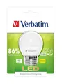 LED-Lampe, E27, Mini-Kugel, 250lm, 3,5W, 2700K, warmweiß, VERBATIM