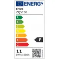 LED žárovka EMOS Lighting E27, 230V, 10.7W, 1060lm, 2700k, teplá bílá, 30000h, Classic A6