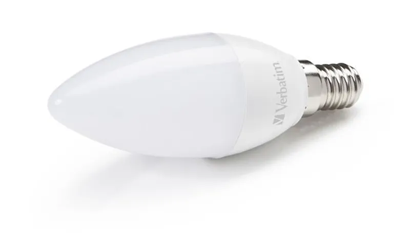 Hauptbild des Produkts LED žárovka, teplá bílá, Classic B - svíčka, E14,  3,1W, 2700K, 250lm, VERBATIM