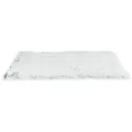 Weiteres Produktbild HARVEY Liegematte, weicher Langflor, weiß-schwarz/grau 120 x 80 cm