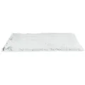 Weiteres Produktbild HARVEY Liegematte, weicher Langflor, weiß-schwarz/grau 95 x 65 cm