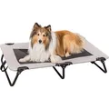 Weiteres Produktbild Liege mit Netz für Hunde, schwarz/grau 99 x 19 x 60 cm