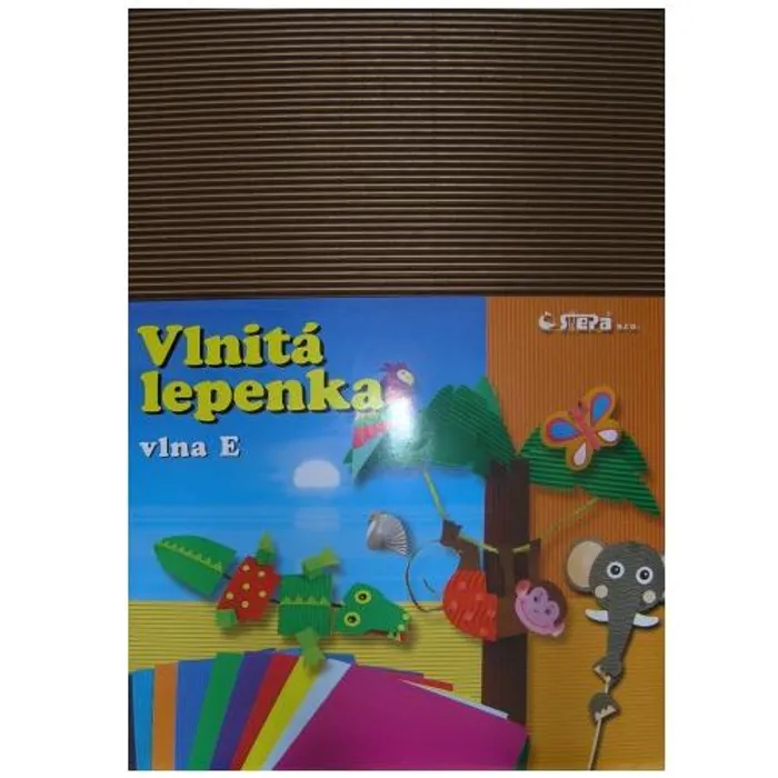 Hauptbild des Produkts Lepenka E-Welle 260g 34,5 x 24,5cm rovná-hnědá 10 listů