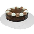 Weiteres Produktbild Tortenunterlage aus Pappe weiß durchmesser 24cm RECY [100 St.]