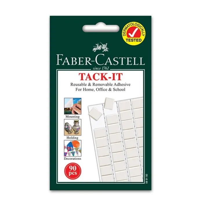 Hauptbild des Produkts Lepící hmota TACK-IT bílá, 50g / 90ks Faber Castell 589150