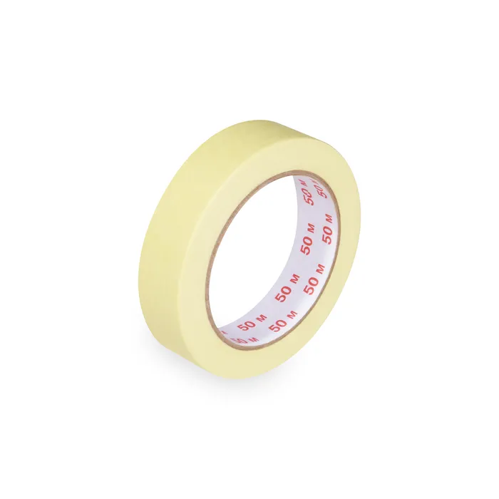 Hauptbild des Produkts Lepící páska krepová, žlutá 50 m x 25 mm [1 ks]