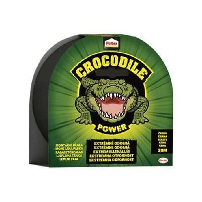 Hauptbild des Produkts Lepicí páska "Pattex Crocodile", černá, 48 mm x 20 m, HENKEL