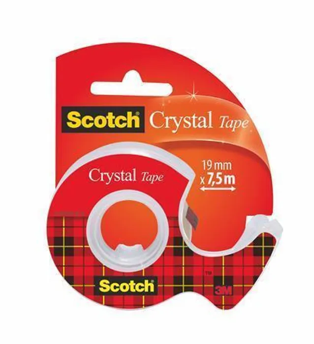 Hauptbild des Produkts Lepicí páska s odvíječem, 19mm x 7,5m, 3M/SCOTCH "Crystal"