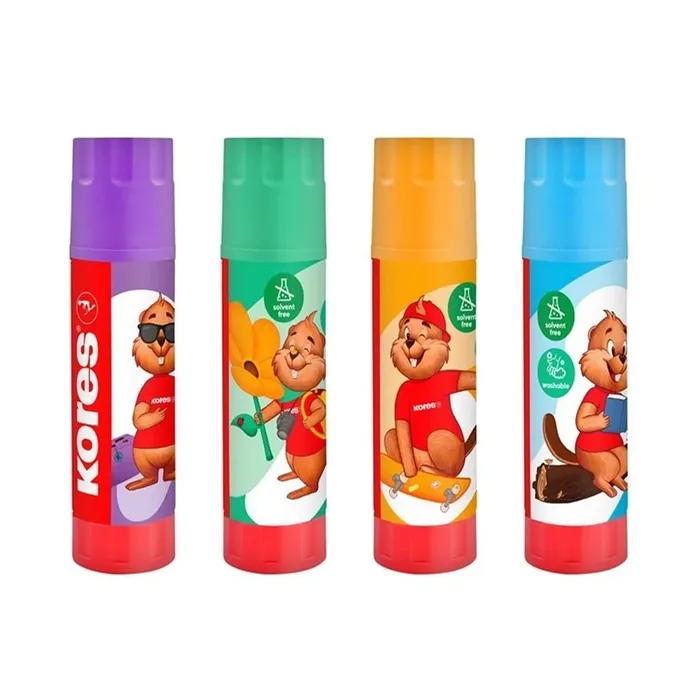 Hauptbild des Produkts Lepicí tyčinka Kores - motiv Bobřík, 15 g