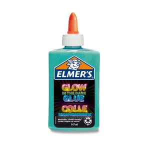 ELMER'S Glow in Dark Kleber 147 ml, blau