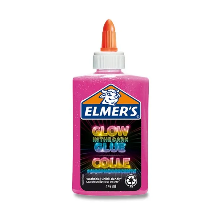 Hauptbild des Produkts Lepidlo ELMER´S Glow in Dark Glue 147 ml,růžové