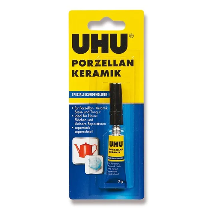 Hauptbild des Produkts Lepidlo UHU Porzellan Keramik 3 ml