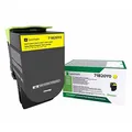 Lexmark Original Toner 71B20Y0, yellow, 2300S, Lexmark CS417dn/CS317dn/ CX517dn/CX417de/CS517de/CX317dn, O