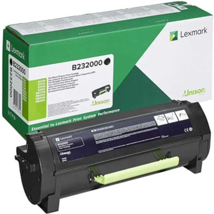 Hauptbild des Produkts Lexmark originální toner B232000, black, 3000str., return, Lexmark B2442, B2546, B2650, B