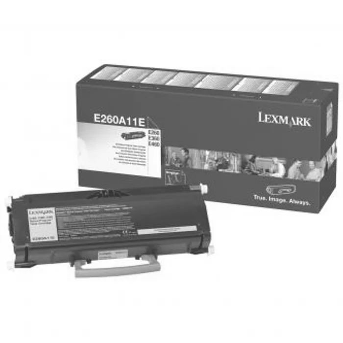 Hauptbild des Produkts Lexmark originální toner E260A11E, black, 3500str., return, Lexmark E260, E360, E460, O