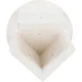 Kletterelement 2 - 3 Pfosten, ca. 19 × 16 cm, weiß