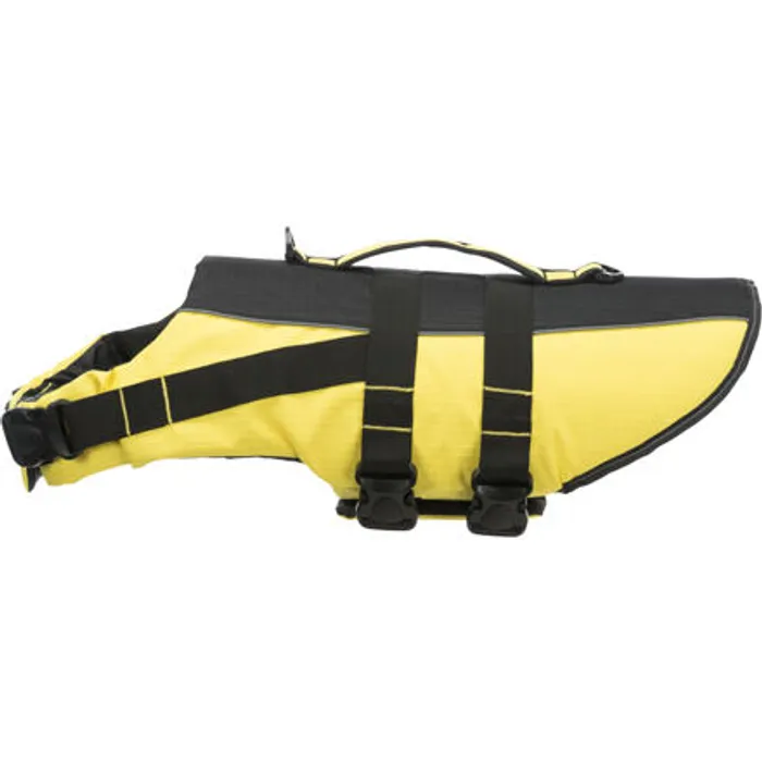 Hauptbild des Produkts Life Vest plavací vesta pro psa L 55 cm: 50-80 cm, do 36kg žluto/černá