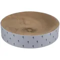 LILLY runder Kratzbaum mit Katzenminze, 45 x 10 cm, Pappe, Flieder