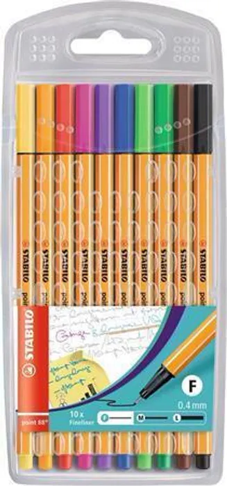 Hauptbild des Produkts Liner "Point 88", 10 barev, 0,4mm, STABILO