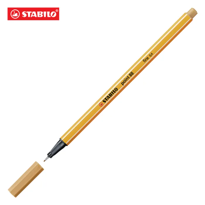 Hauptbild des Produkts Liner "Point 88", okrová, 0,4mm, STABILO