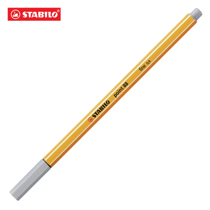 Hauptbild des Produkts Liner "Point 88", středně studená šedivá, 0,4 mm, STABILO
