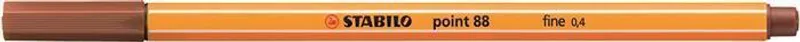 Hauptbild des Produkts Liner "Point 88", světle hnědá (sanguine), 0,4 mm, STABILO