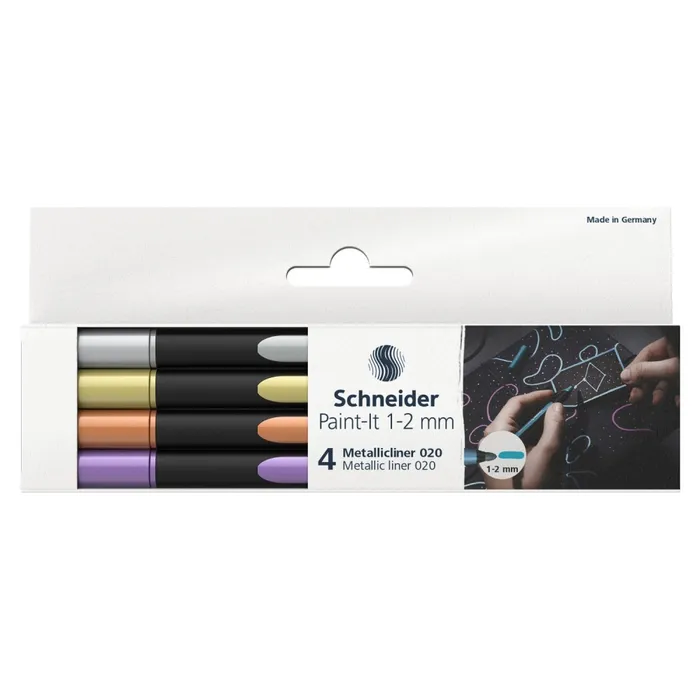 Hauptbild des Produkts Liner Schneider Paint-it Metallic sada 4 ks