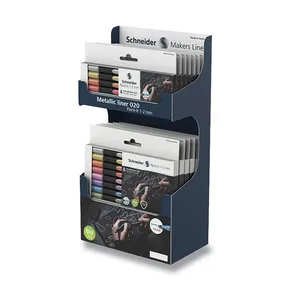 Schneider Liner Paint-it Metallic Ständer, 14 Sets