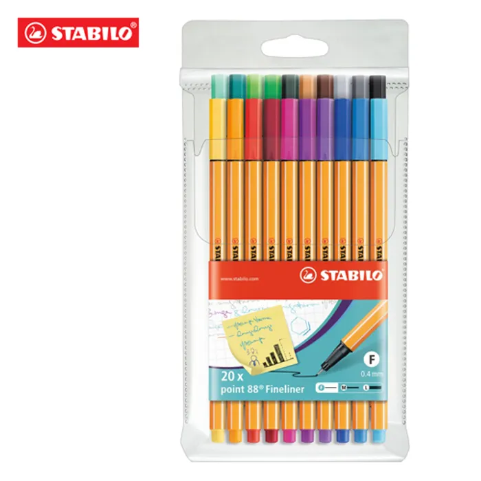 Hauptbild des Produkts Liner Stabilo Point 88 pouzdro 20 barev