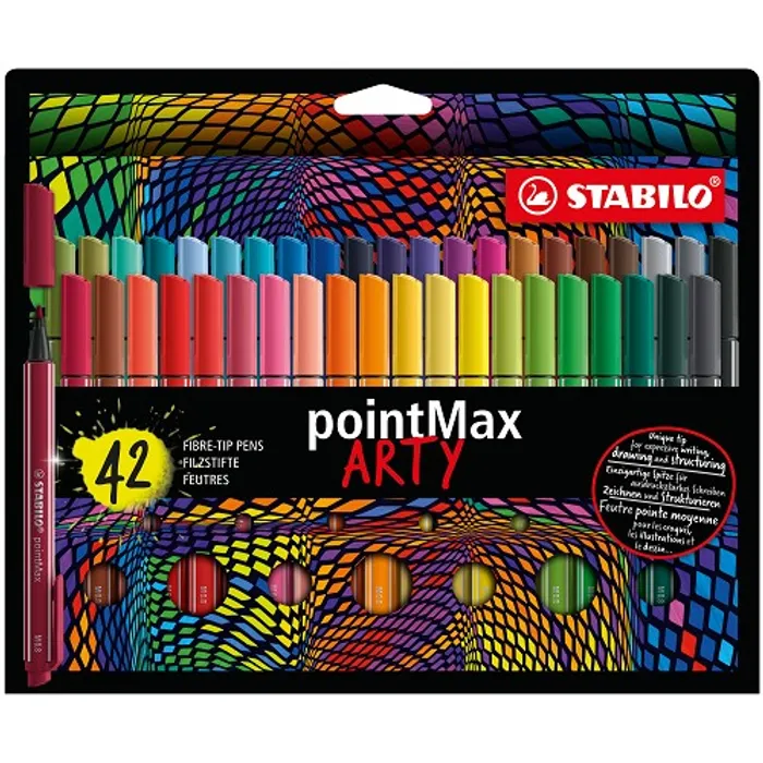 Hauptbild des Produkts Liner STABILO pointMax - ARTY - 42 ks sada