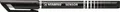 Liner „Sensor“, 0,3 mm, schwarz, STABILO