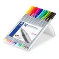 Liner-Set „Triplus 334 Box“, 10 Farben, 0,3 mm, STAEDTLER